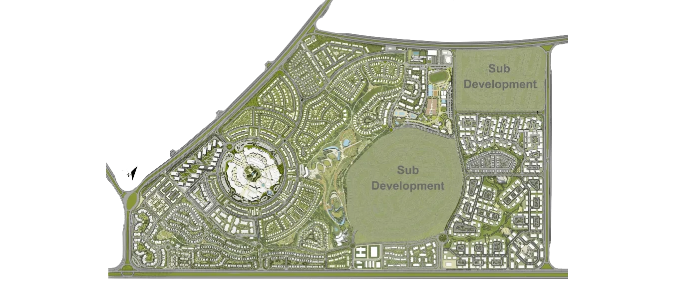 Hyde Park New Cairo: Masterplan